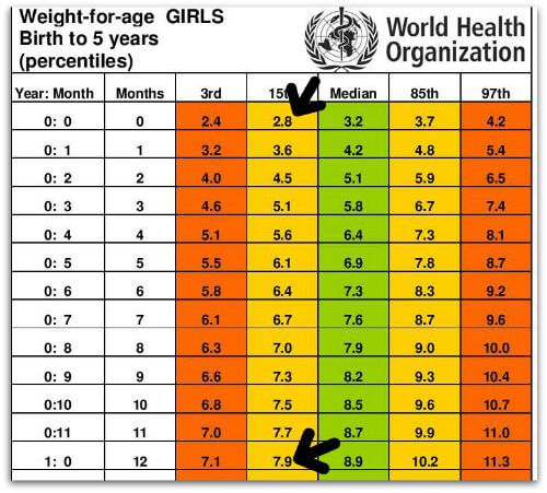 Featured image of post View 6 22 Month Old Baby Weight In Kg