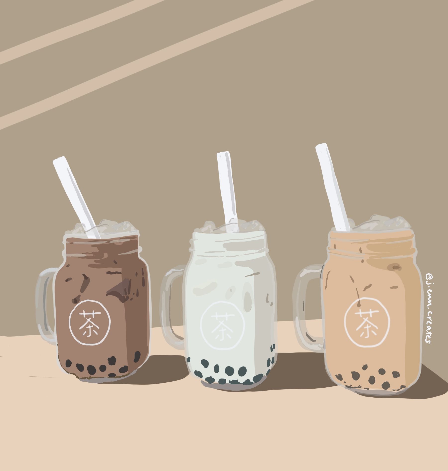 Featured image of post The Best 12 Aesthetic Boba Background