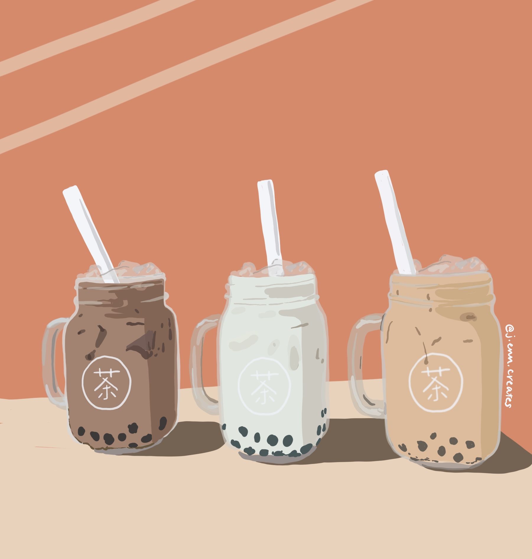 Featured image of post View 15 Aesthetic Boba Tea Wallpaper Laptop