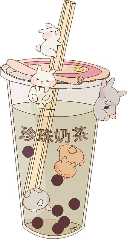 Featured image of post View 10 Aesthetic Kawaii Boba Tea Wallpaper