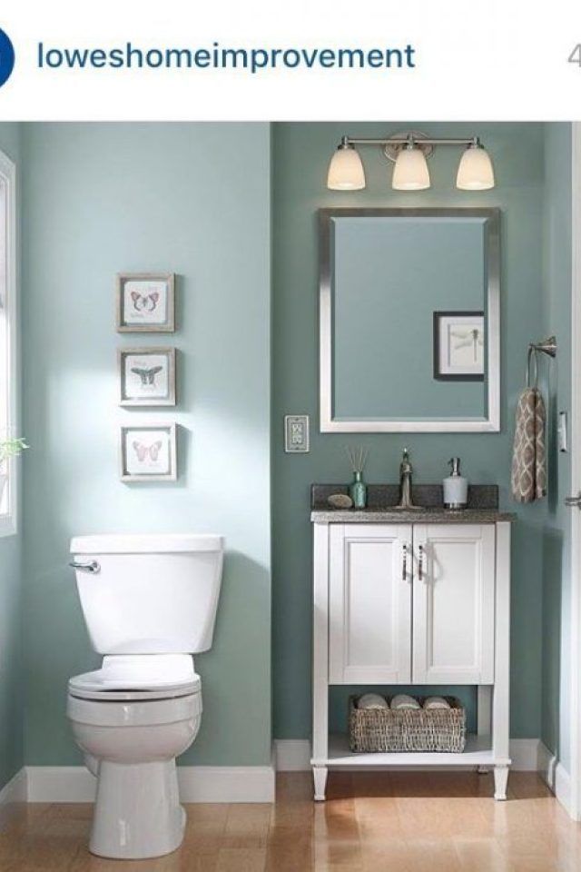 photo Best Paint Color For Small Bathroom Sherwin Williams bathroom wall colors