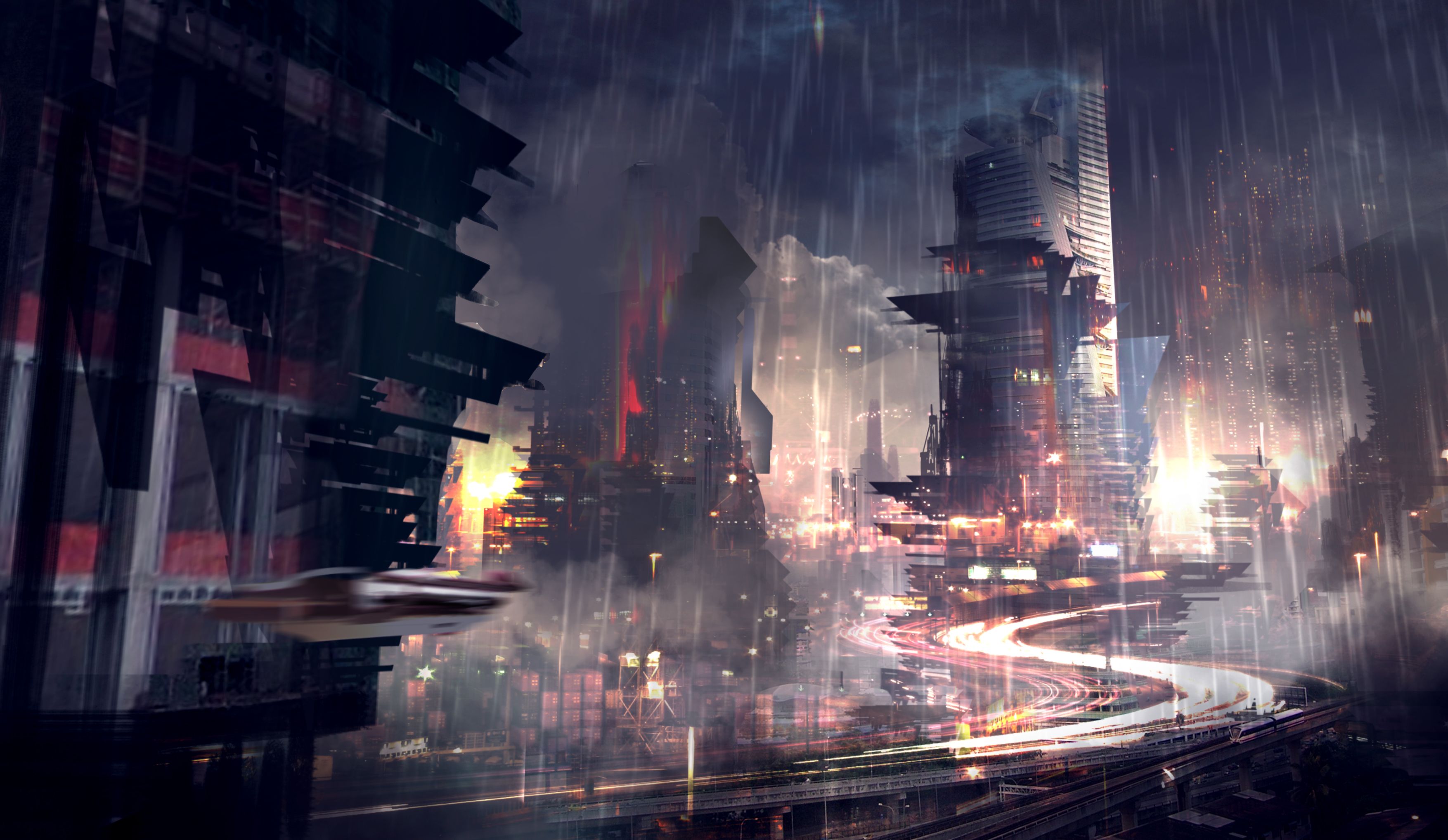 Featured image of post The Best 6 Cityscape Sci Fi Background Images