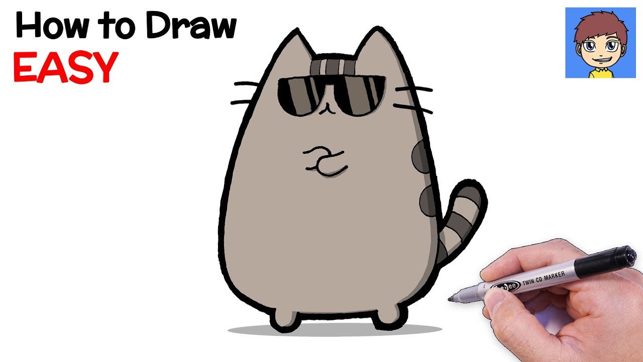 Featured image of post View 6 Easy Pusheen Cat Drawing