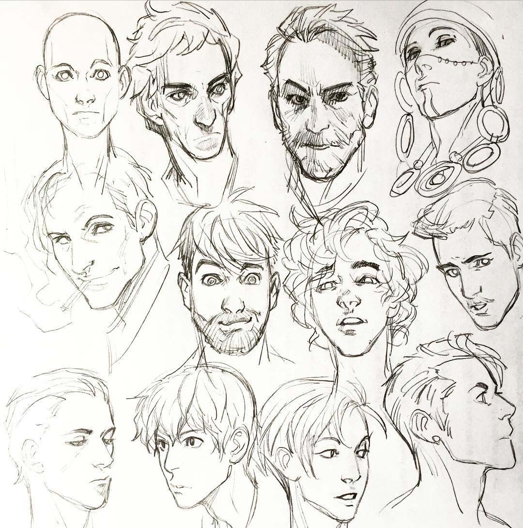 Featured image of post The Best 11 Face Reference Drawing Man