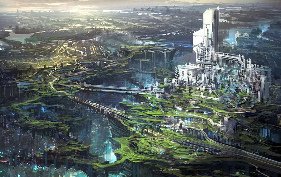 Featured image of post View 9 Fantasy Sci Fi Cityscape