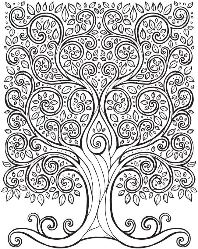 pix Free Printable Tree Of Life Coloring Pages For Adults tree of life tree