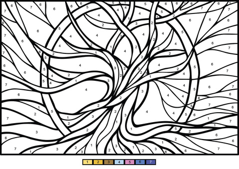wallpapers Free Printable Tree Of Life Coloring Pages For Adults super coloring