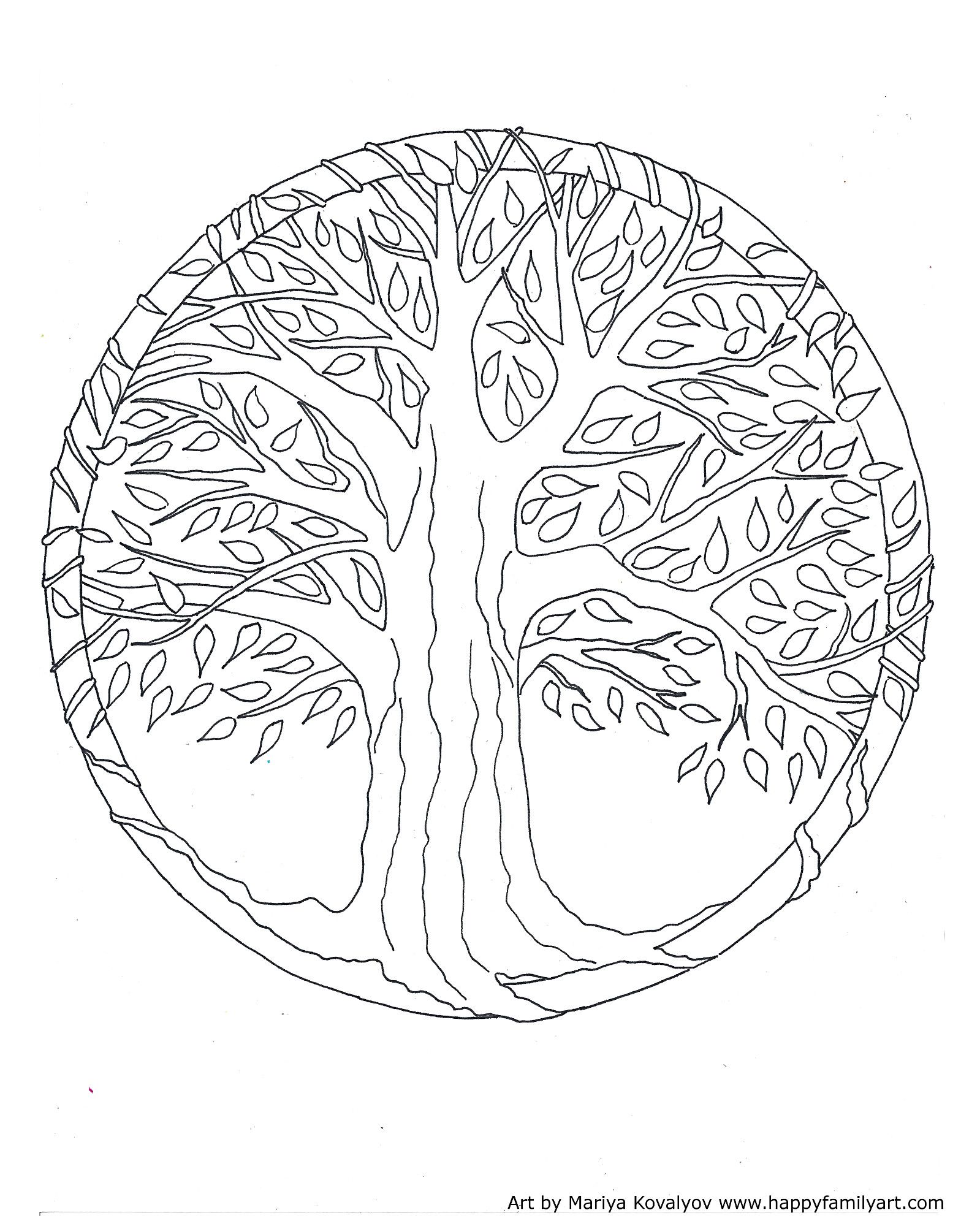 Featured image of post View 14 Free Printable Tree Of Life Coloring Pages