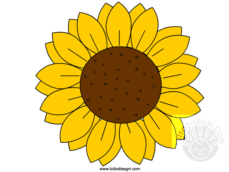 Featured image of post View 12 Girasole Disegno Colorato Per Bambini