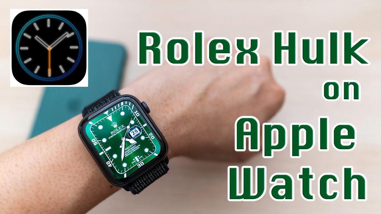 Featured image of post View 5 Green Rolex Apple Watch Face