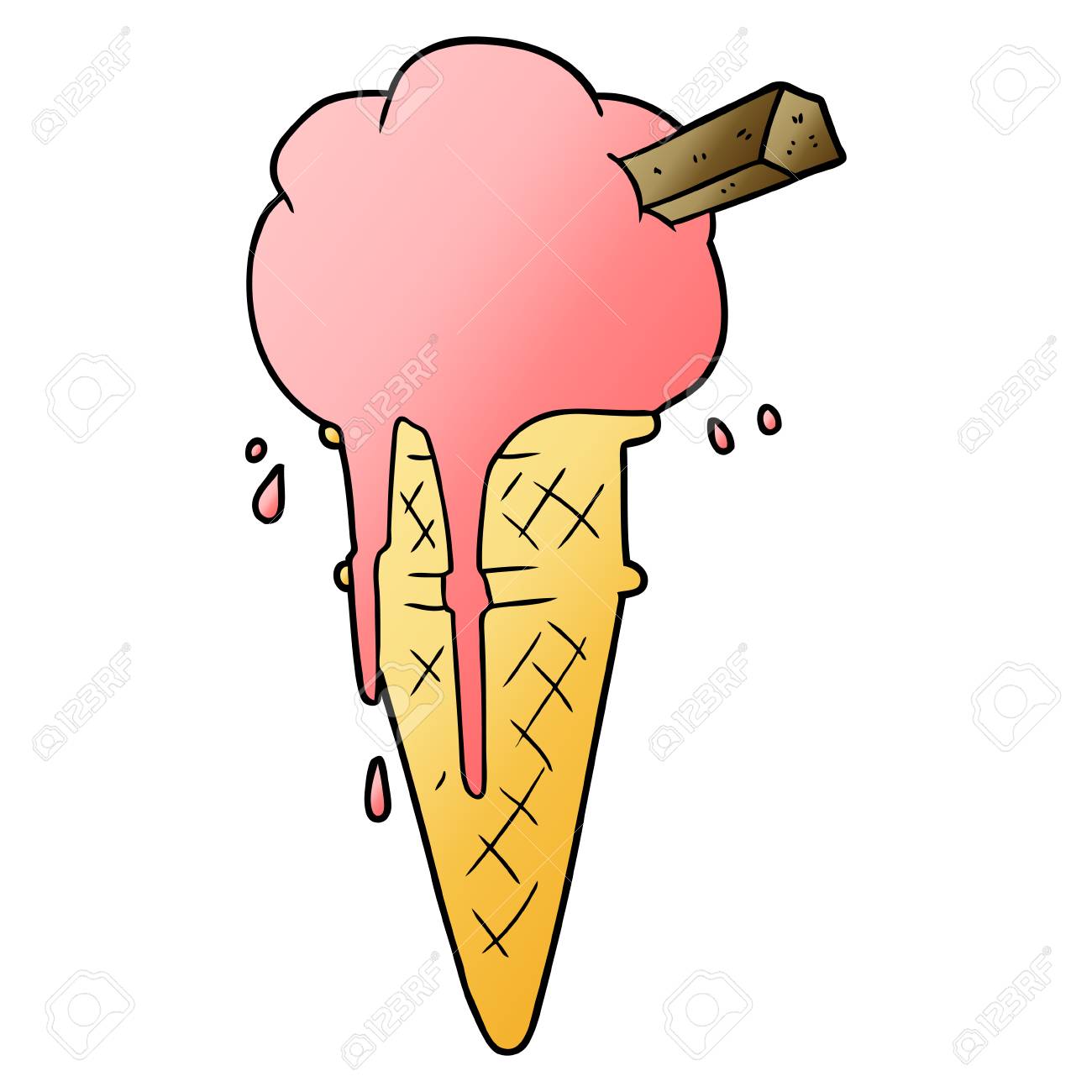 Featured image of post The Best 13 Melting Ice Cream Clipart