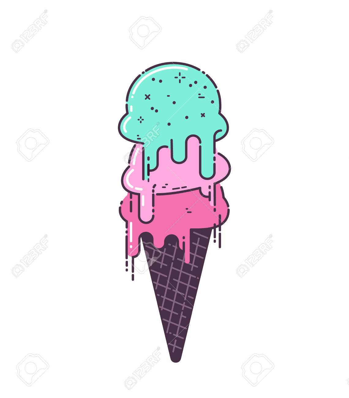 Featured image of post The Best 12 Melting Ice Cream Scoop Clipart