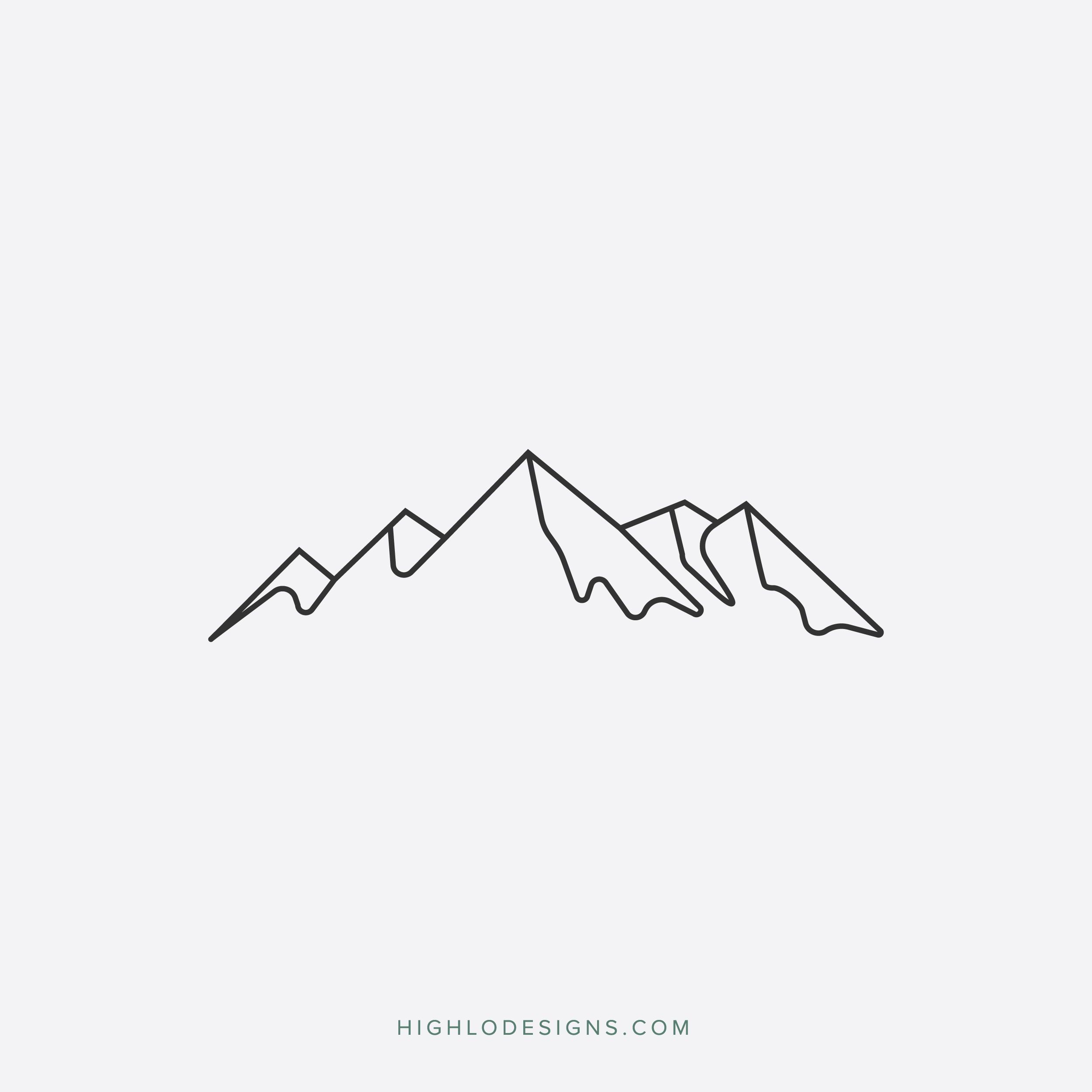 Featured image of post The Best 7 Minimalist Mountains Drawing