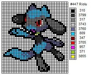 Featured image of post The Best 7 Pixel Art Pokemon Riolu