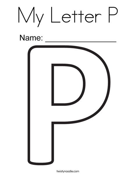 Featured image of post The Best 13 Printable Letter P Coloring Pages