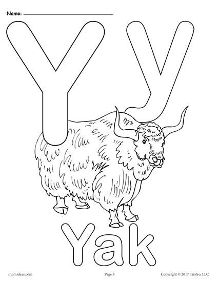 Featured image of post The Best 14 Printable Letter Y Coloring Pages