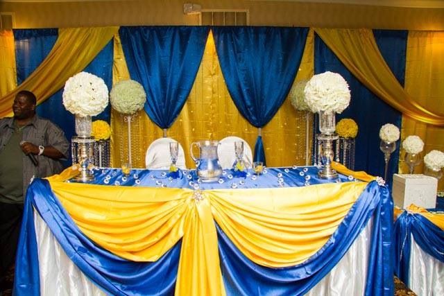 Featured image of post The Best 15 Royal Blue And Yellow Wedding Reception Decorations