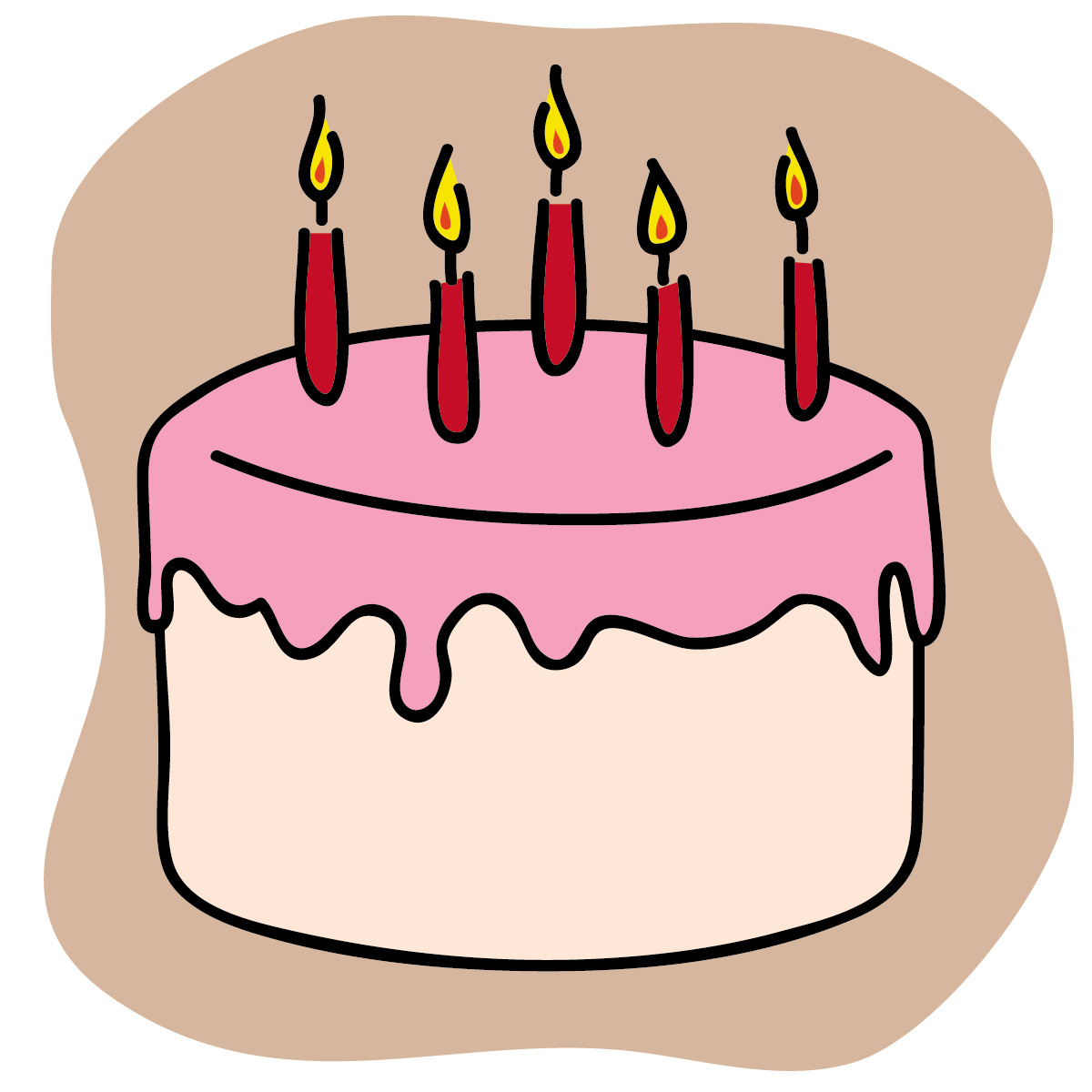 Featured image of post The Best 9 Simple Happy Birthday Cake Clipart