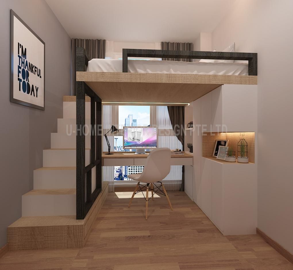 Featured image of post View 5 Small Space Loft Style Bedroom