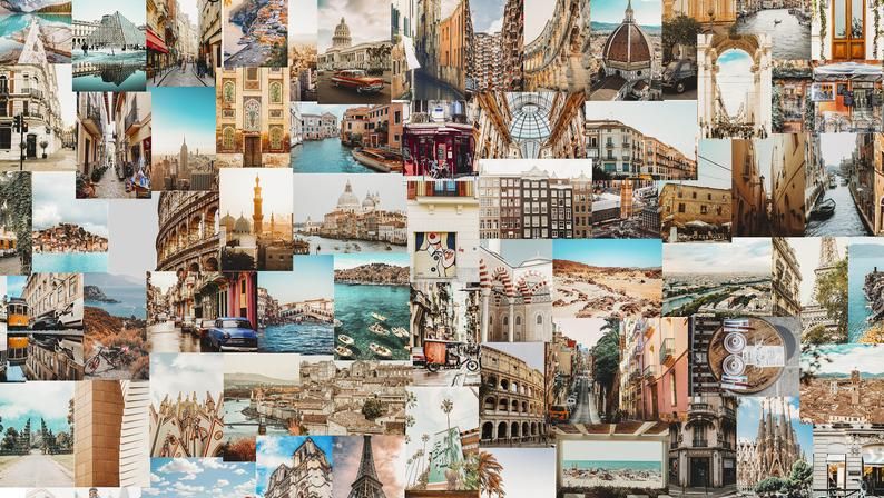 Featured image of post The Best 10 Travel Aesthetic Collage Wallpaper Laptop