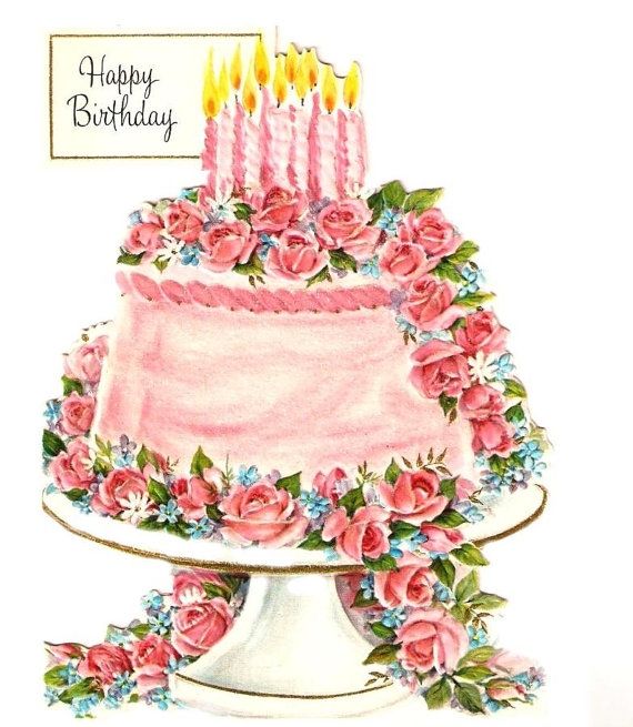 Featured image of post The Best 10 Vintage Happy Birthday Cake Clipart