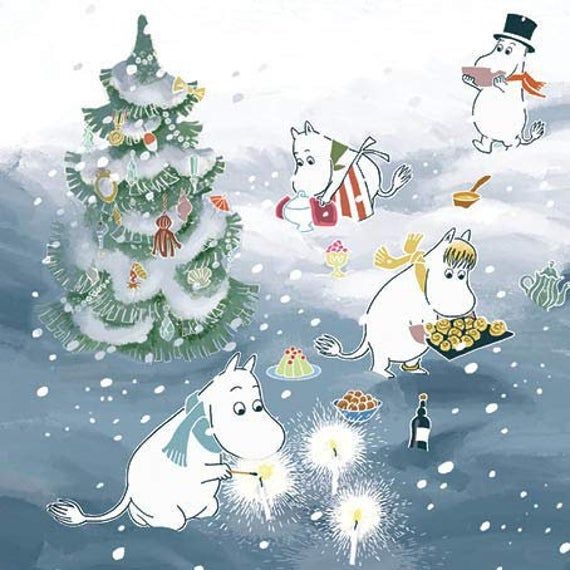 Featured image of post The Best 13 Wallpaper Moomin Christmas