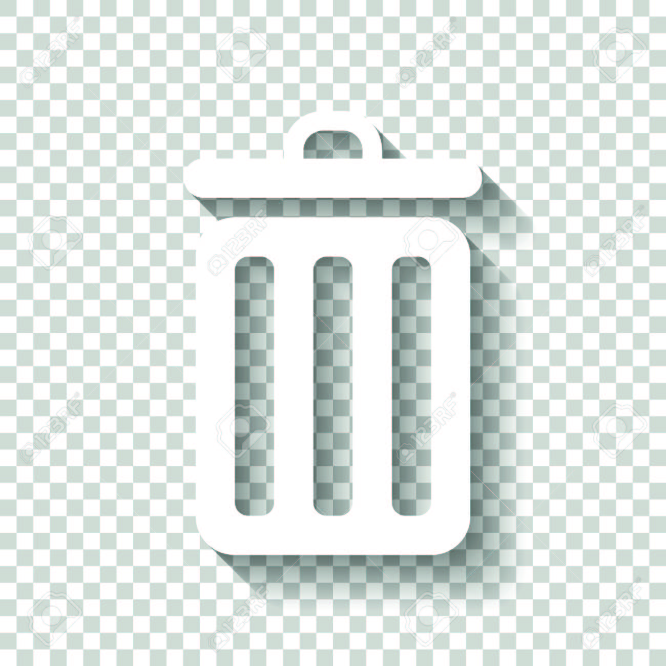 Featured image of post View 7 White Trash Can Icon Transparent